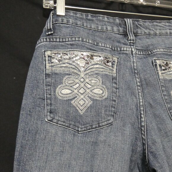 GEORGE | size 12 | Ciara Regular | Blue Denim | Back Pocket Detailed Design - Picture 10 of 16